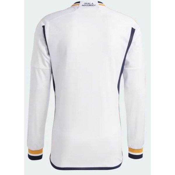 Camisa I Real Madrid 2023 2024 Adidas oficial manga comprida